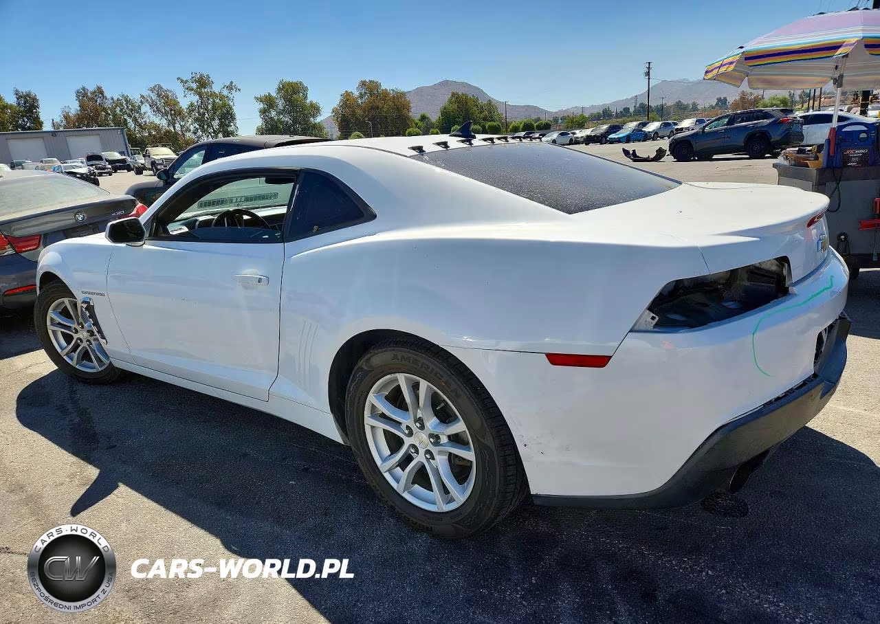 2015 Chevrolet Camaro Lt VIN:2G1FD1E37F9207662 - 2