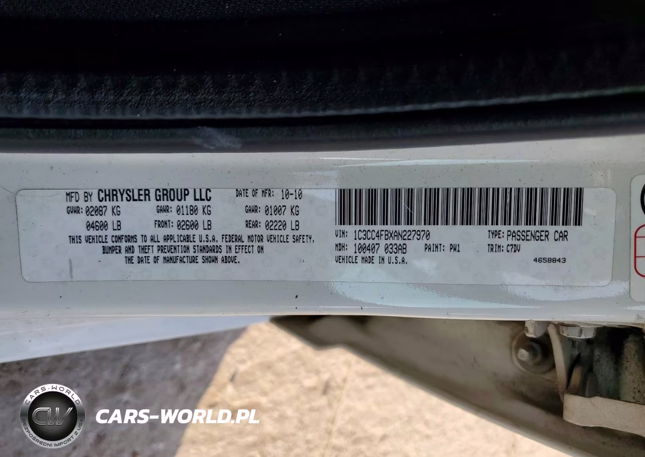 2010 Chrysler Sebring Touring VIN:1C3CC4FBXAN227970 - 13