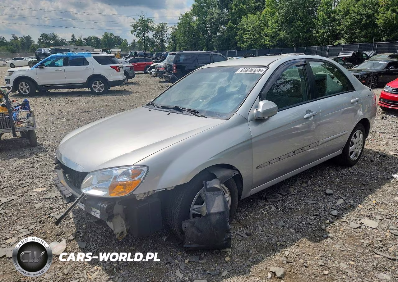 2007 Kia Spectra Lx VIN:KNAFE121575451247 - 1