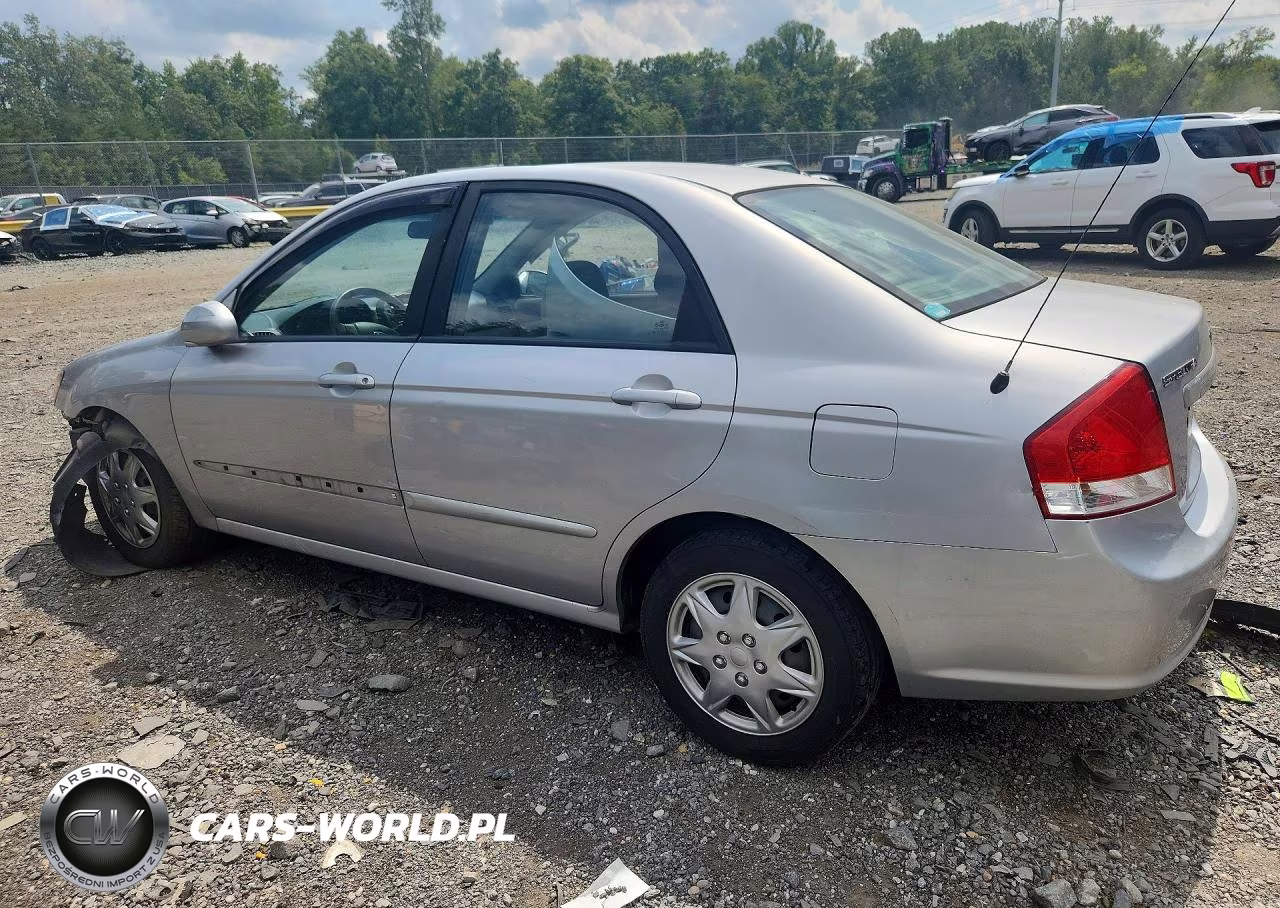 2007 Kia Spectra Lx VIN:KNAFE121575451247 - 2