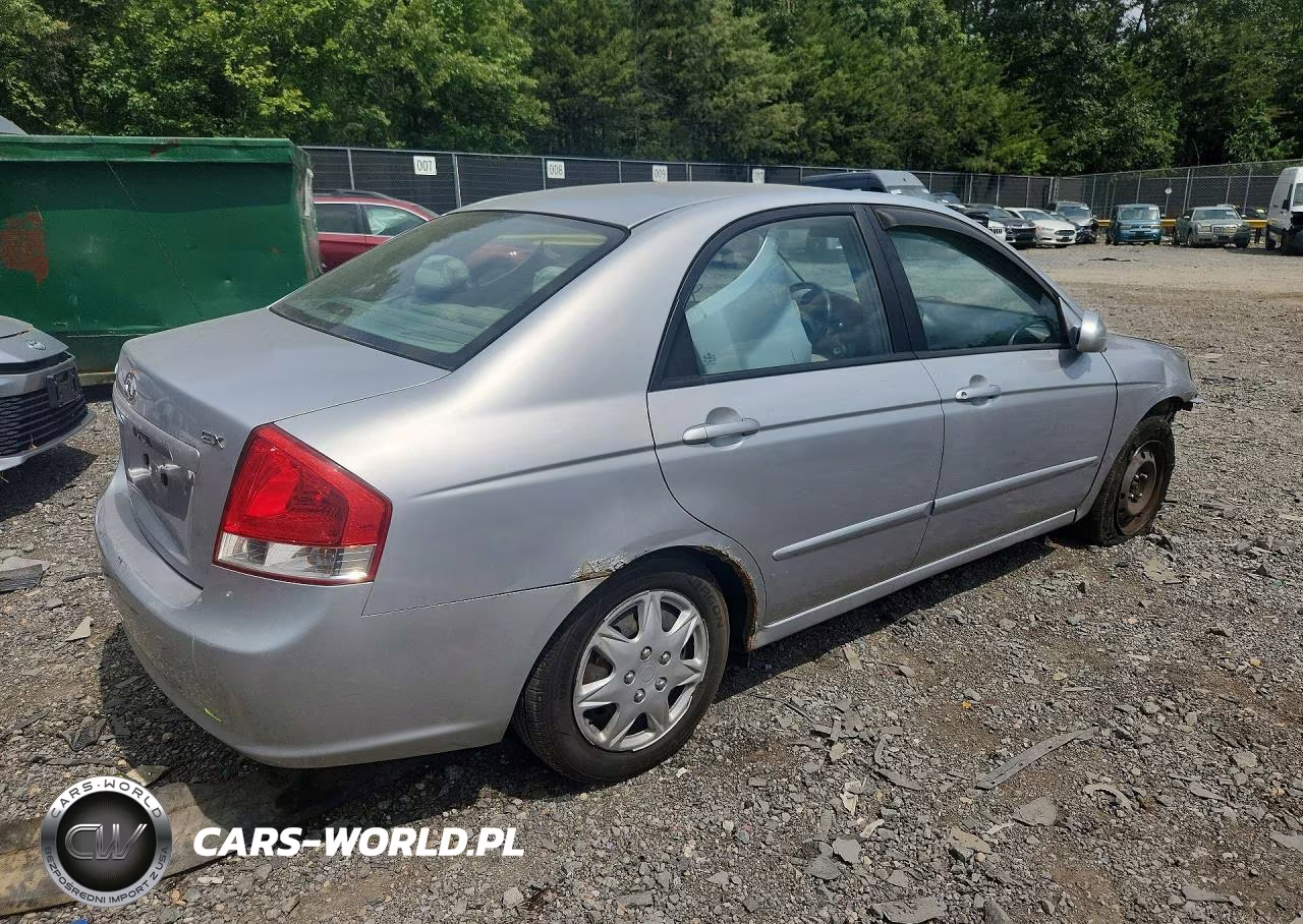2007 Kia Spectra Lx VIN:KNAFE121575451247 - 3