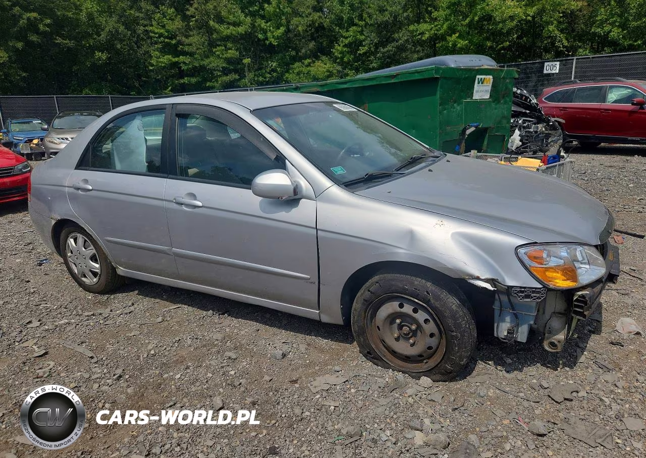 2007 Kia Spectra Lx VIN:KNAFE121575451247 - 4