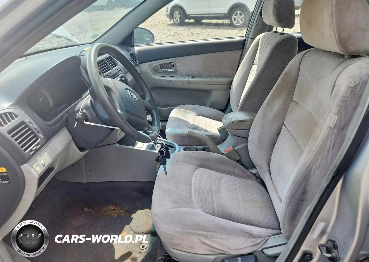 2007 Kia Spectra Lx VIN:KNAFE121575451247 - 7