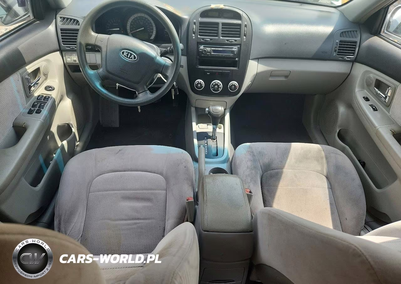 2007 Kia Spectra Lx VIN:KNAFE121575451247 - 8