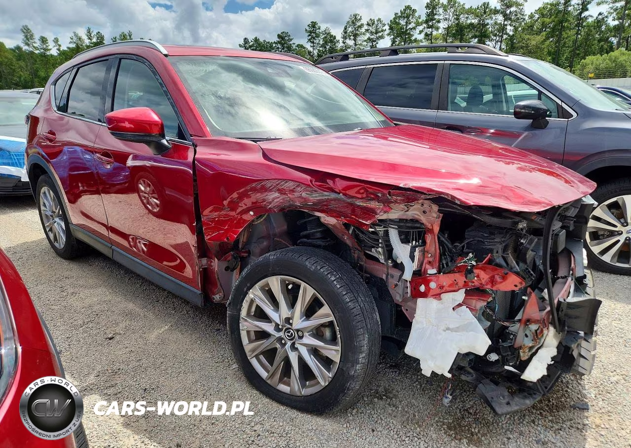 2021 Mazda Cx-5 Grand Touring Reserve VIN:JM3KFBAYXM0442224 - 4