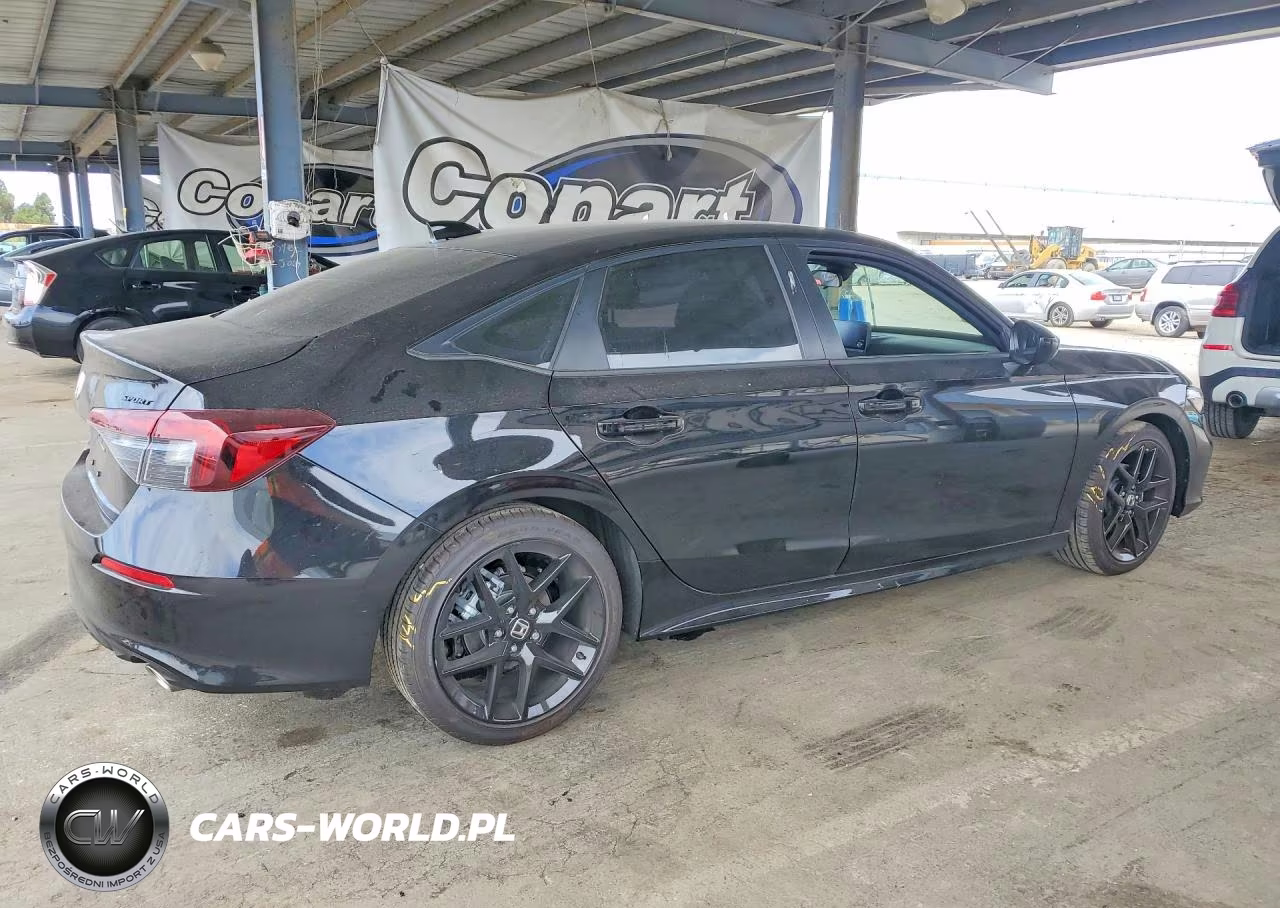 2026 Honda Civic Sport VIN:2HGFE2F51TH596604 - 3