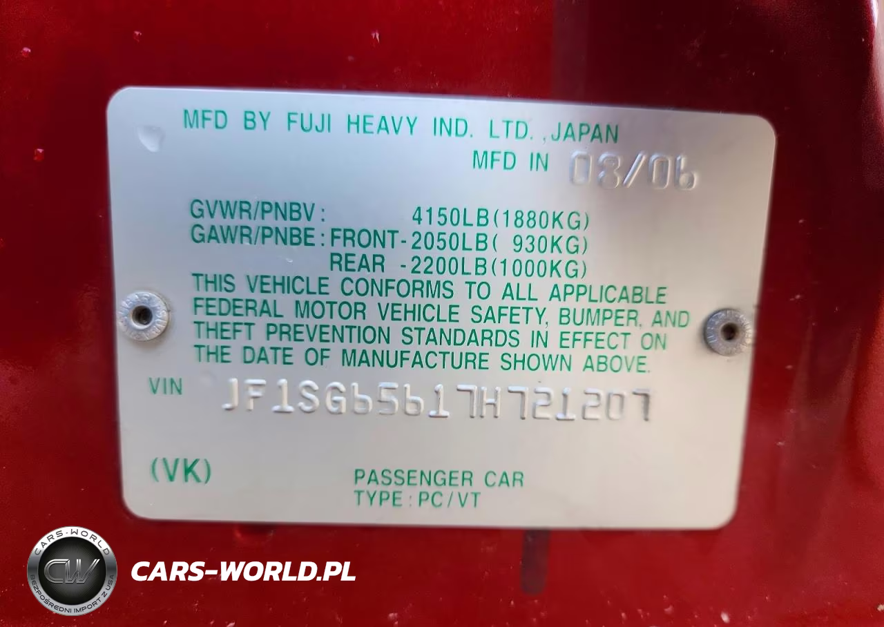 2007 Subaru Forester 2.5X Premium VIN:JF1SG65617H721207 - 14