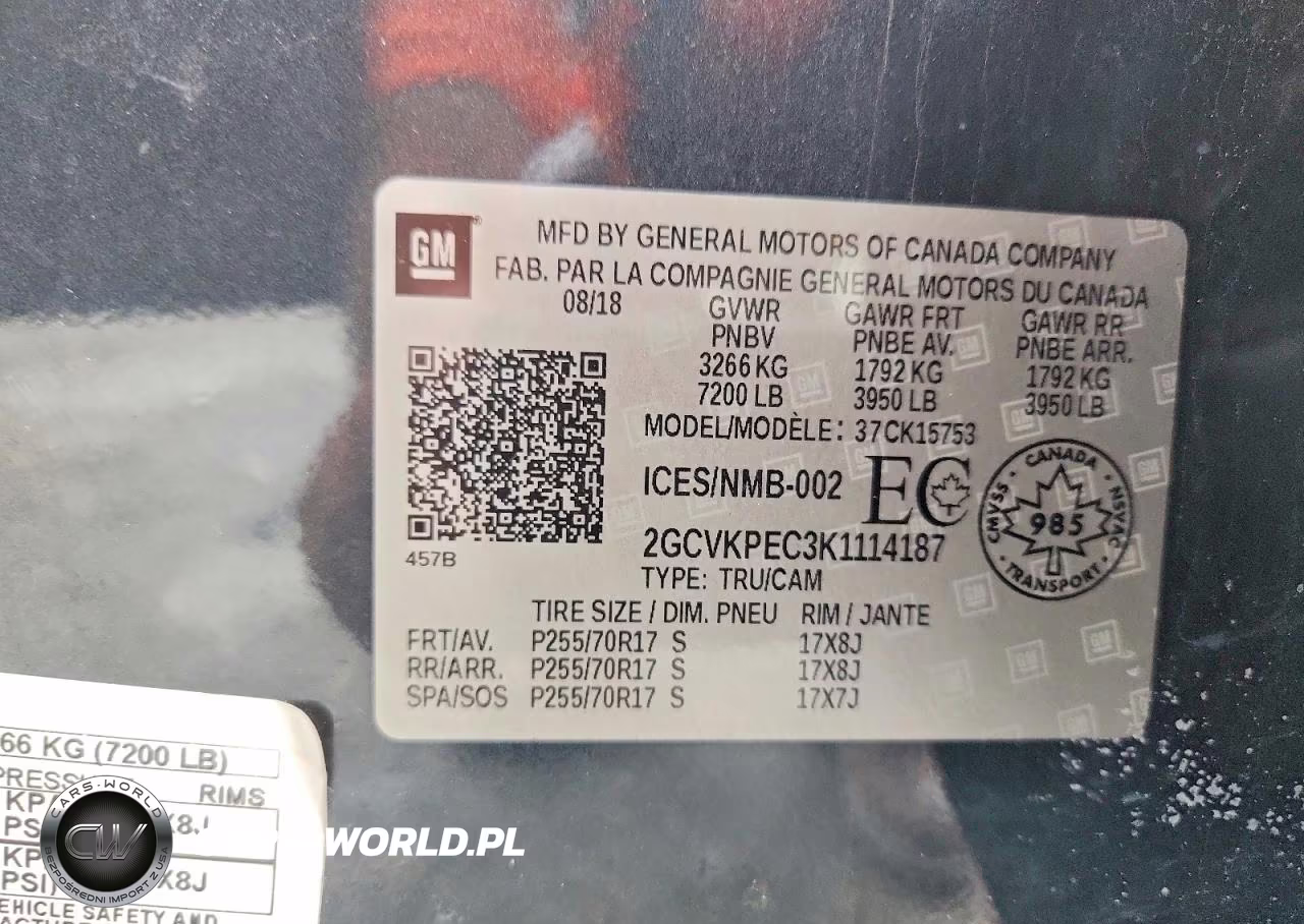 2019 Chevrolet Silverado Ld K1500 Lt VIN:2GCVKPEC3K1114187 - 12