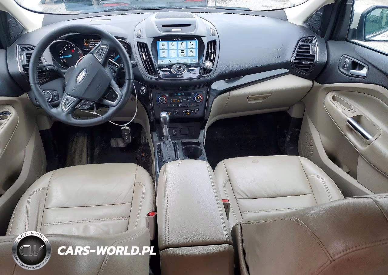 2017 Ford Escape Titanium VIN:1FMCU9J98HUE21600 - 8