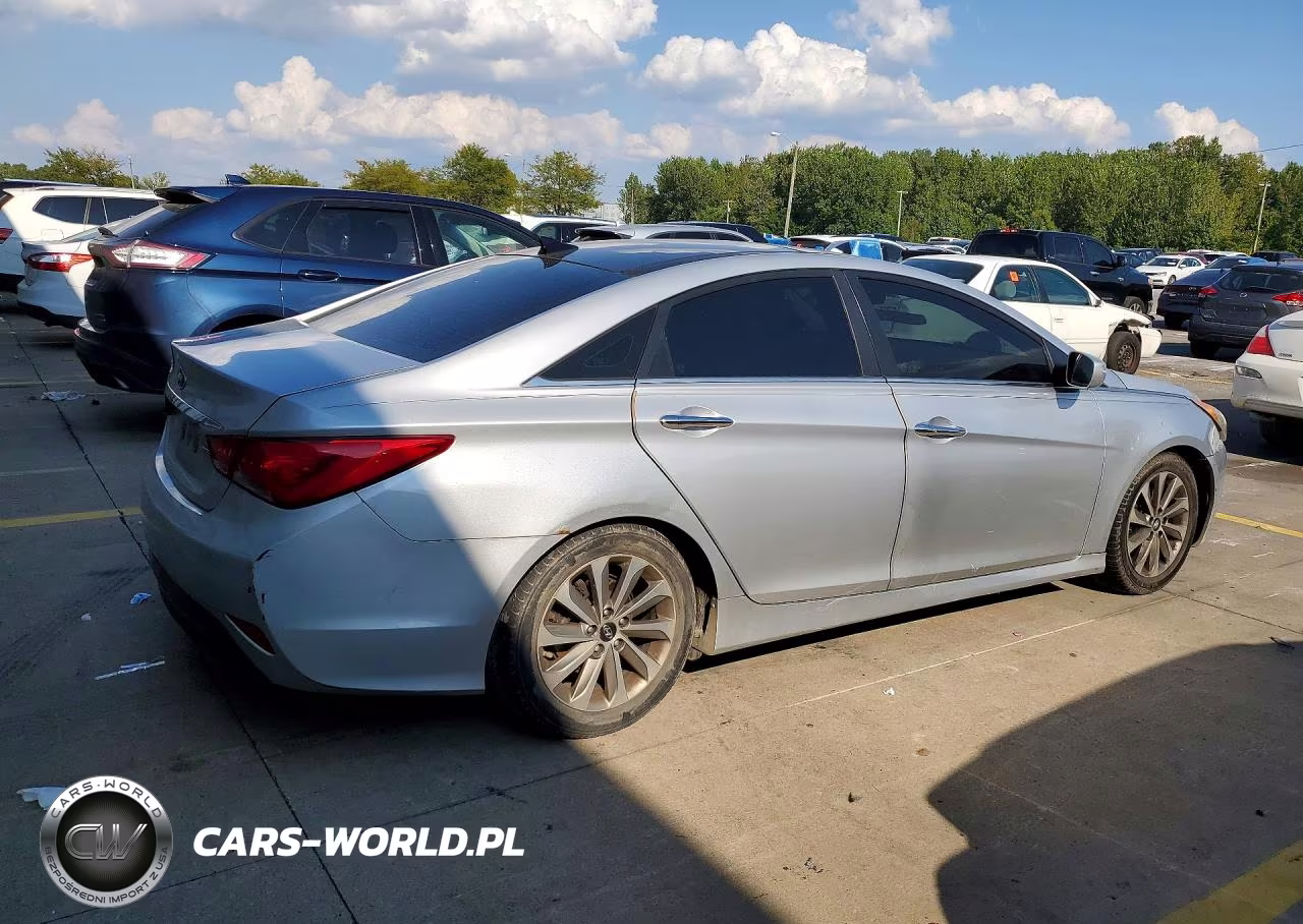 2014 Hyundai Sonata Limited VIN:5NPEC4AC8EH819989 - 3