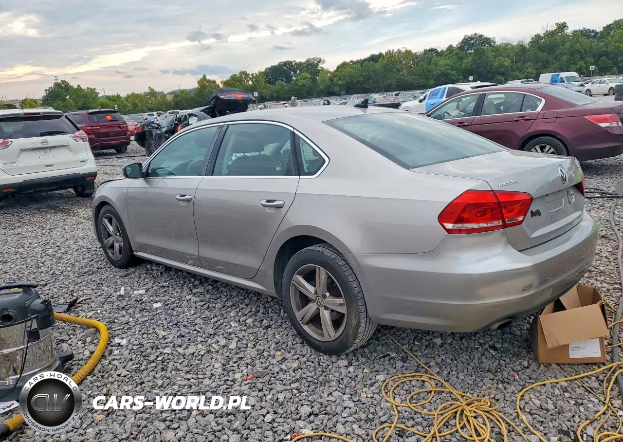 2013 Volkswagen Passat Se VIN:1VWBP7A30DC095358 - 2