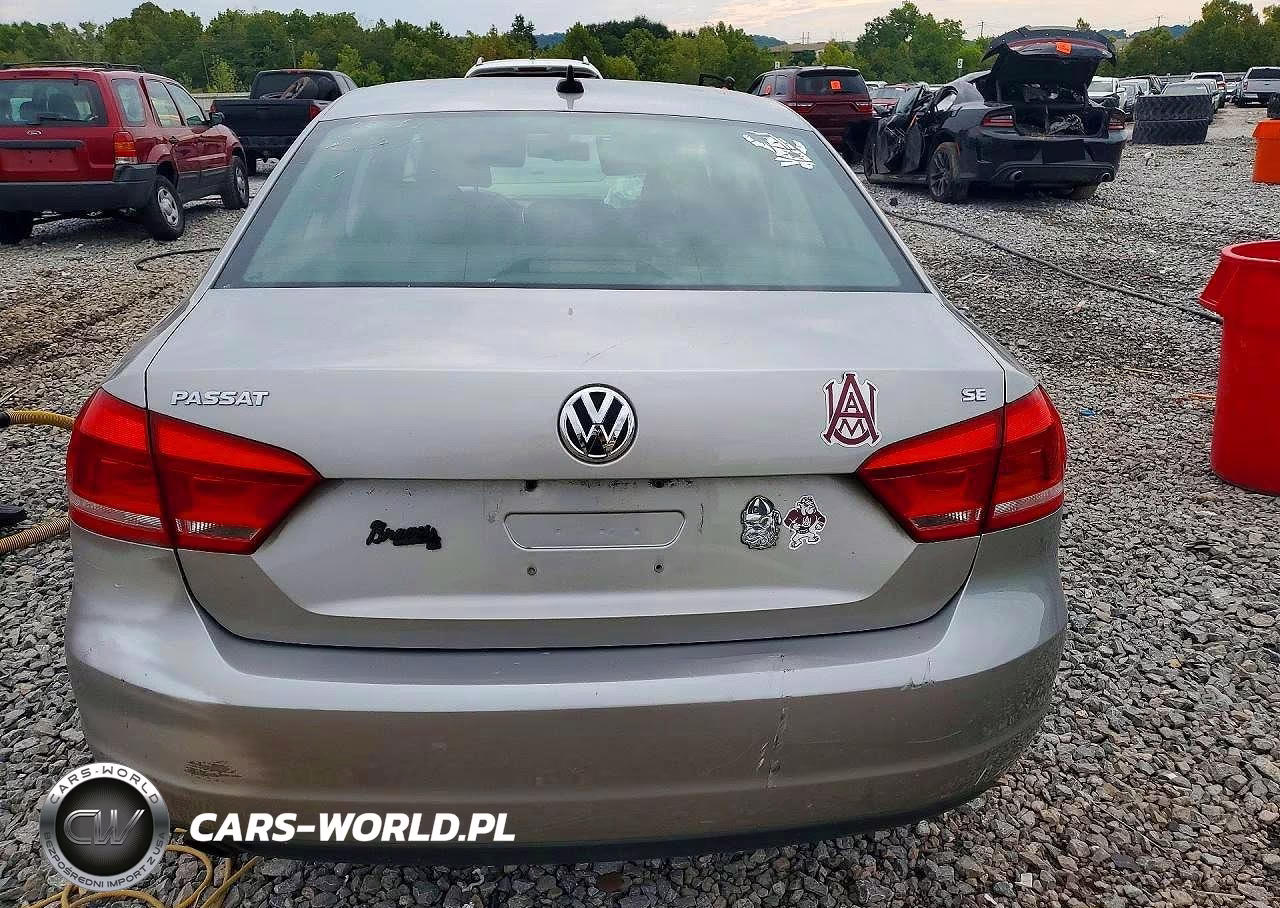 2013 Volkswagen Passat Se VIN:1VWBP7A30DC095358 - 6