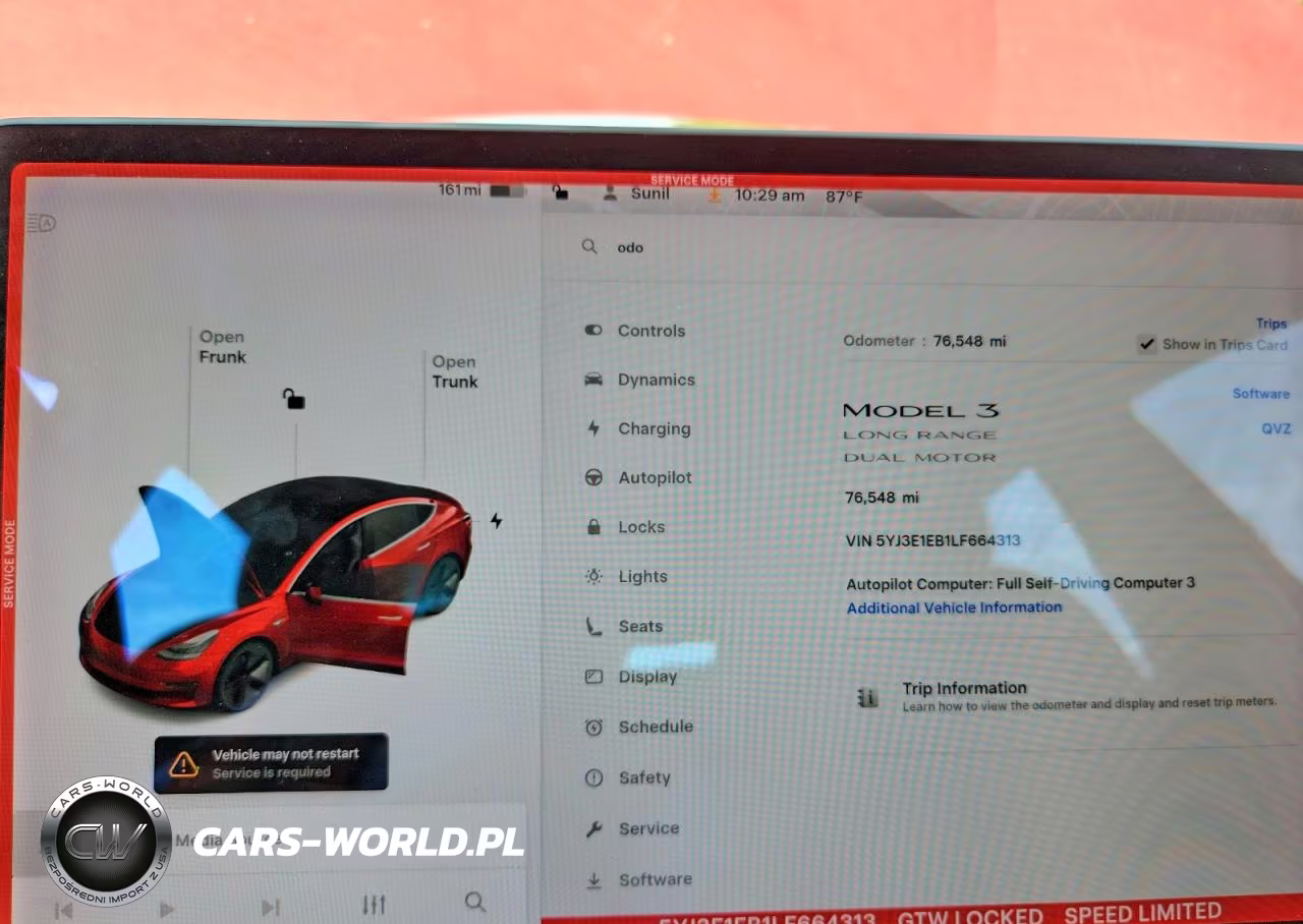 2020 Tesla Model 3 VIN:5YJ3E1EB1LF664313 - 9