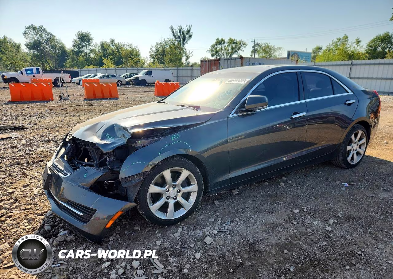 2015 Cadillac Ats Luxury VIN:1G6AH5R34F0129765 - 1
