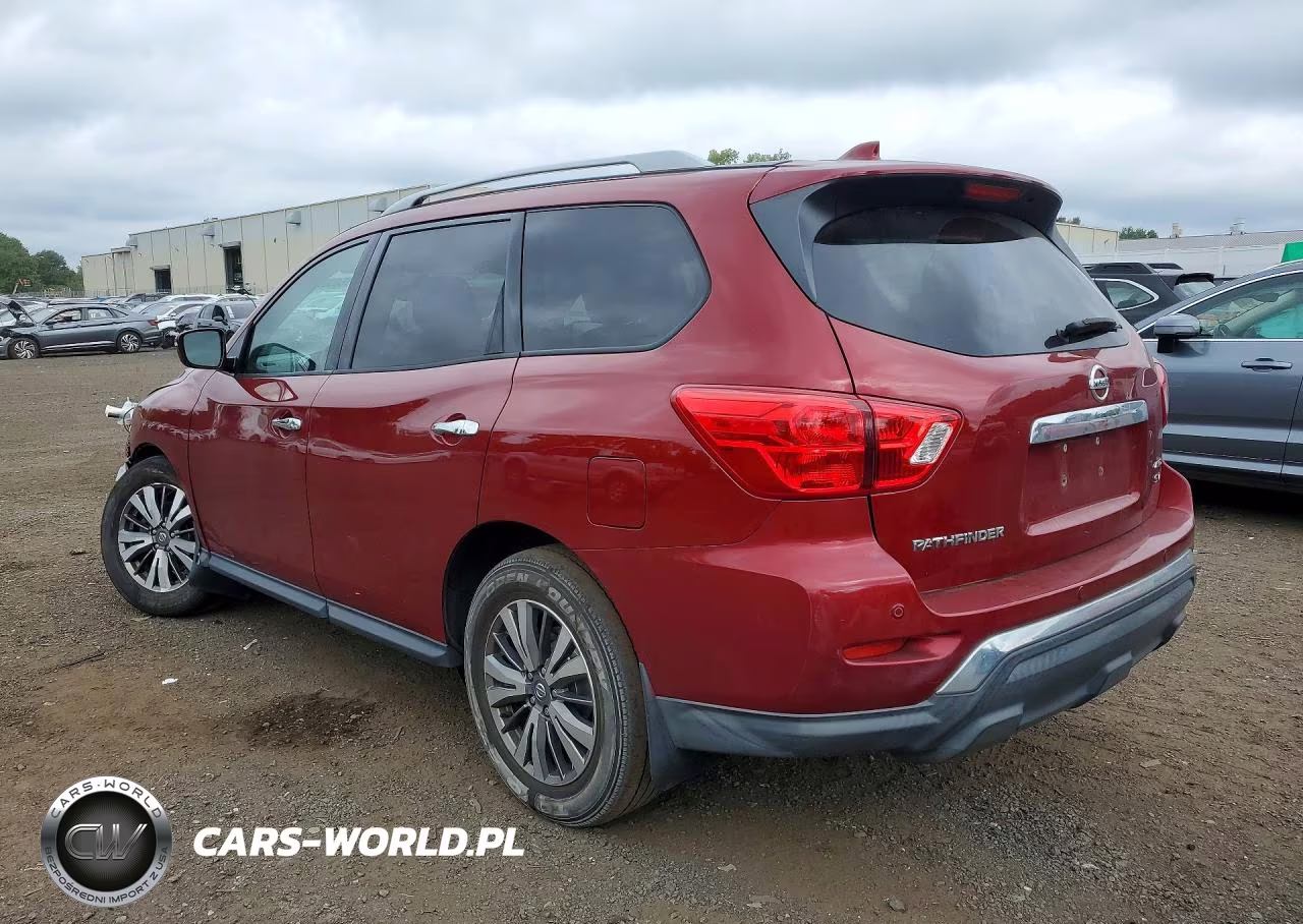 2019 Nissan Pathfinder Sv VIN:5N1DR2MM1KC629294 - 2
