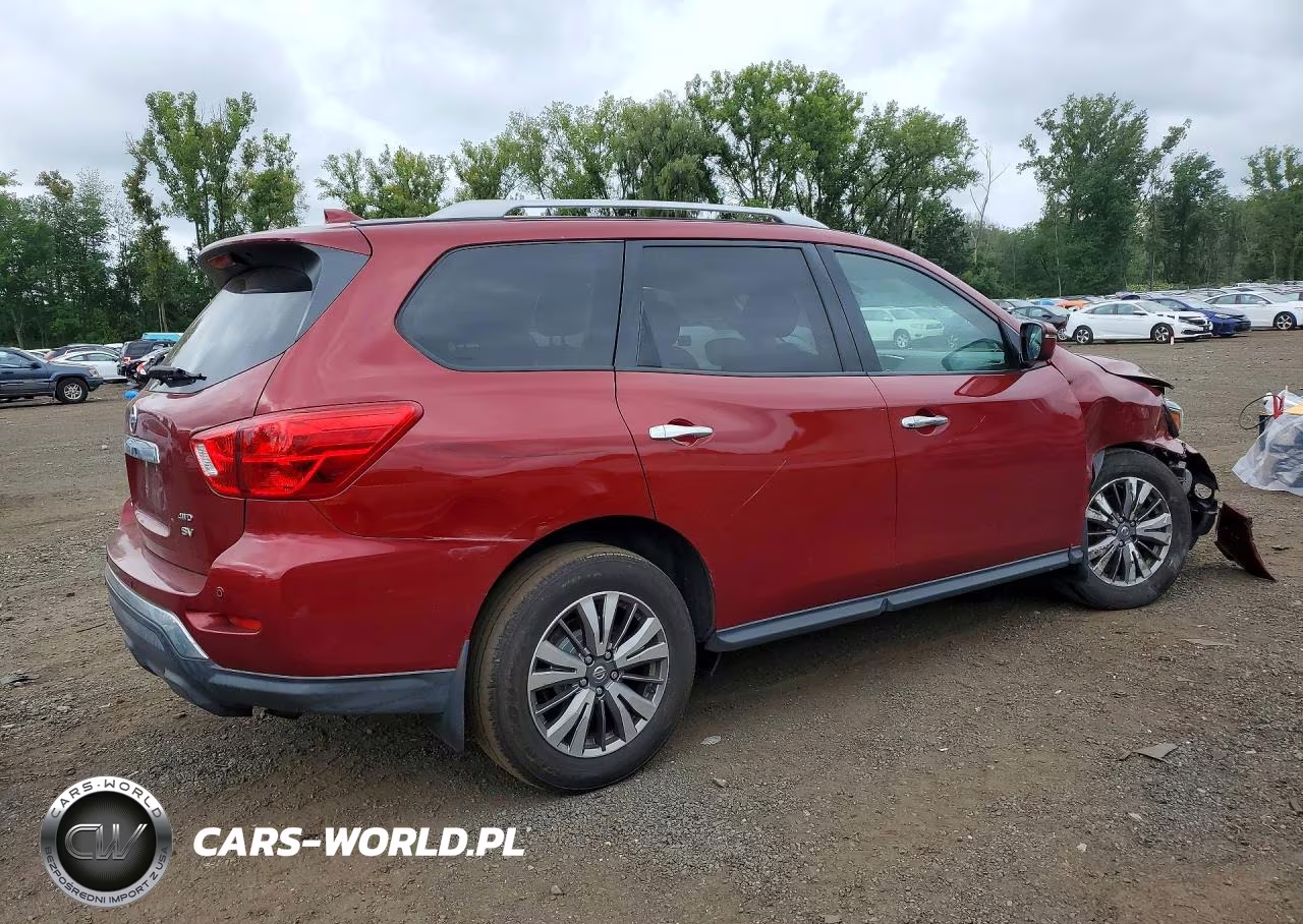 2019 Nissan Pathfinder Sv VIN:5N1DR2MM1KC629294 - 3