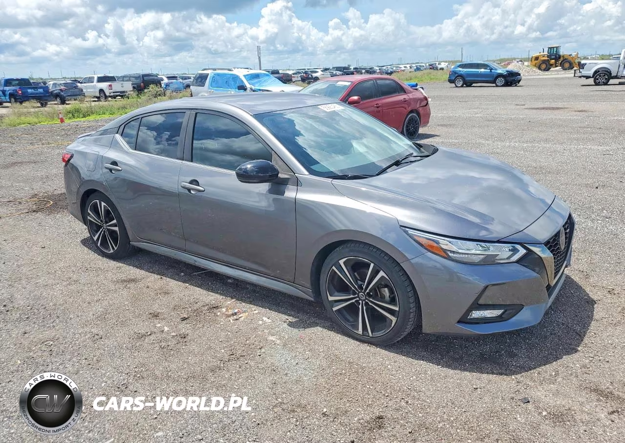 2021 Nissan Sentra Sr VIN:3N1AB8DV0MY282738 - 4