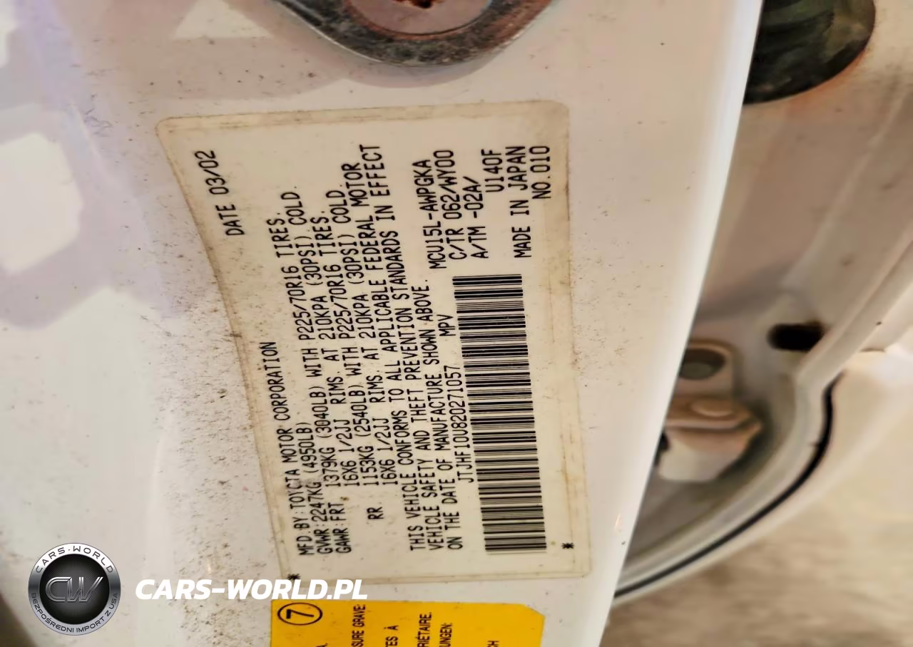 2002 Lexus Es 300 VIN:JTJHF10U820271057 - 13