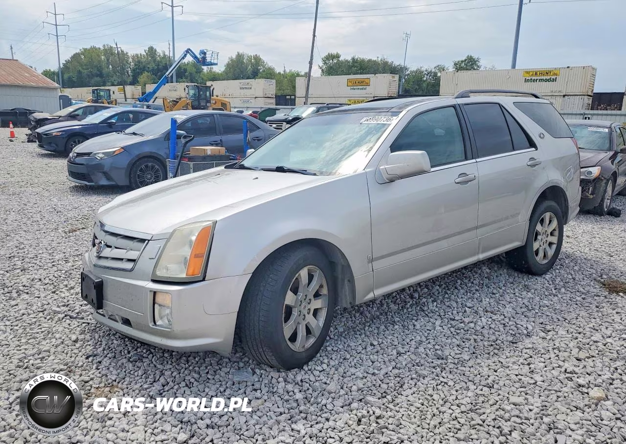 2008 Cadillac Srx VIN:1GYEE637680101133 - 1