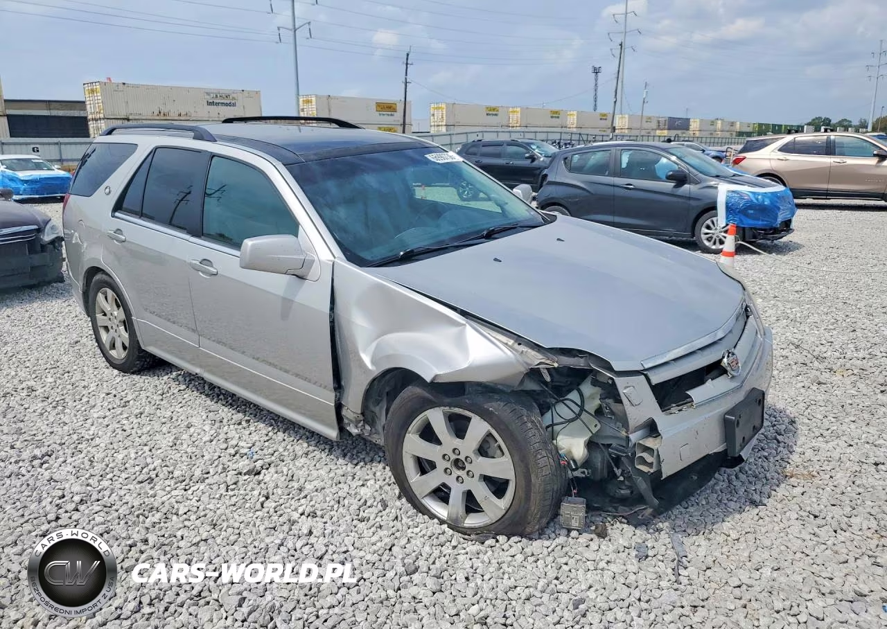 2008 Cadillac Srx VIN:1GYEE637680101133 - 4