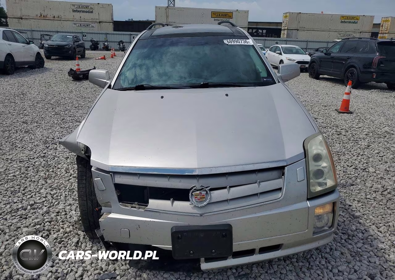 2008 Cadillac Srx VIN:1GYEE637680101133 - 5