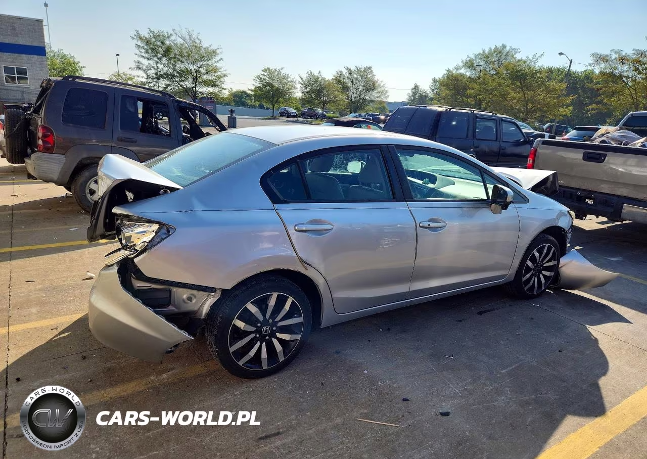 2015 Honda Civic Exl VIN:19XFB2F98FE247143 - 3