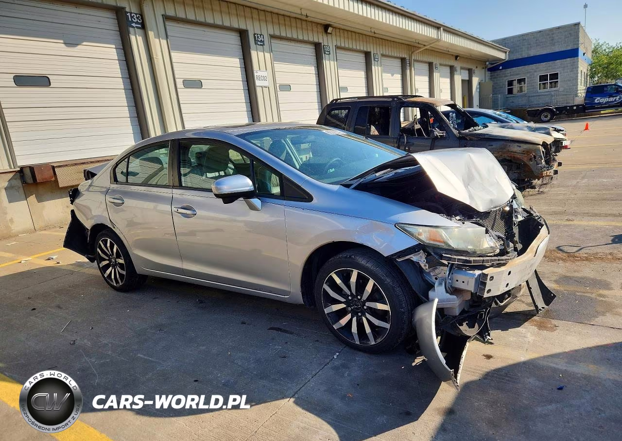2015 Honda Civic Exl VIN:19XFB2F98FE247143 - 4