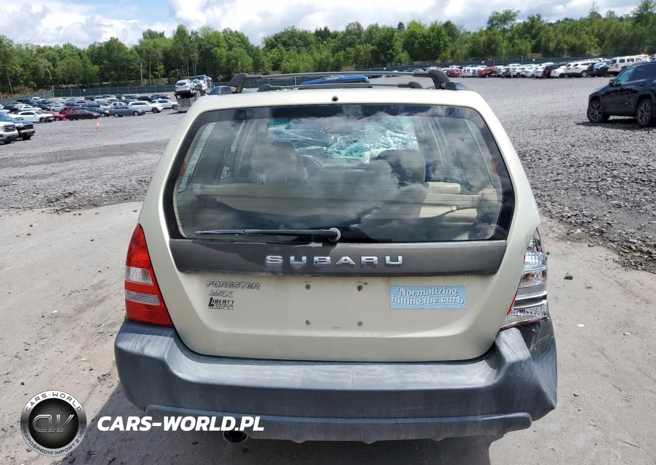 2005 Subaru Forester 2.5X VIN:JF1SG63635G744347 - 6