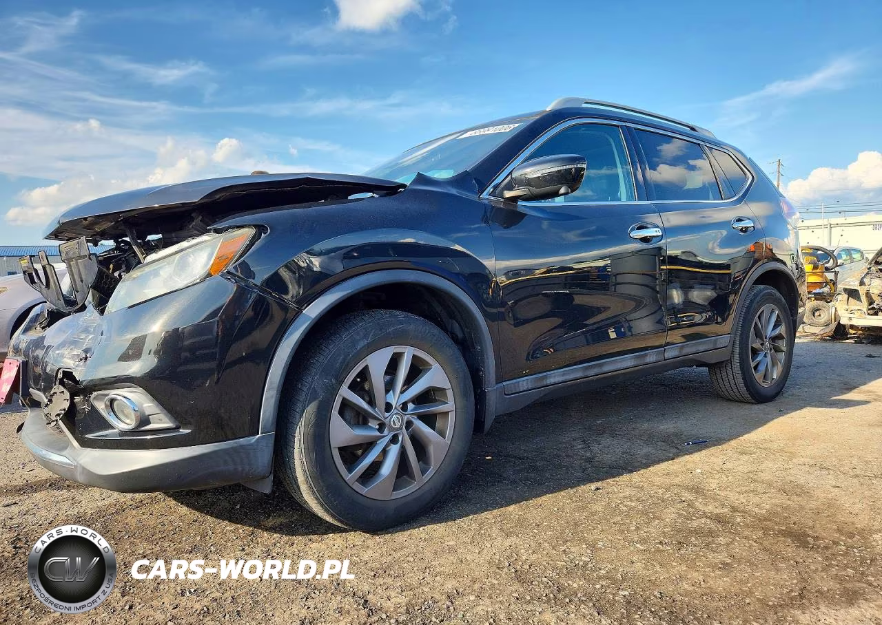 2016 Nissan Rogue Sl VIN:5N1AT2MV5GC838137 - 1