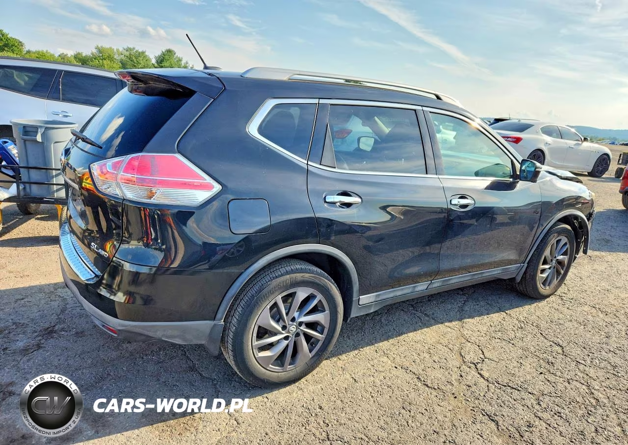 2016 Nissan Rogue Sl VIN:5N1AT2MV5GC838137 - 3