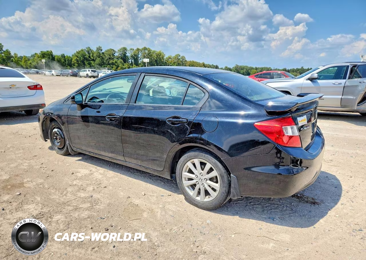 2012 Honda Civic Exl VIN:2HGFB2F96CH543120 - 2