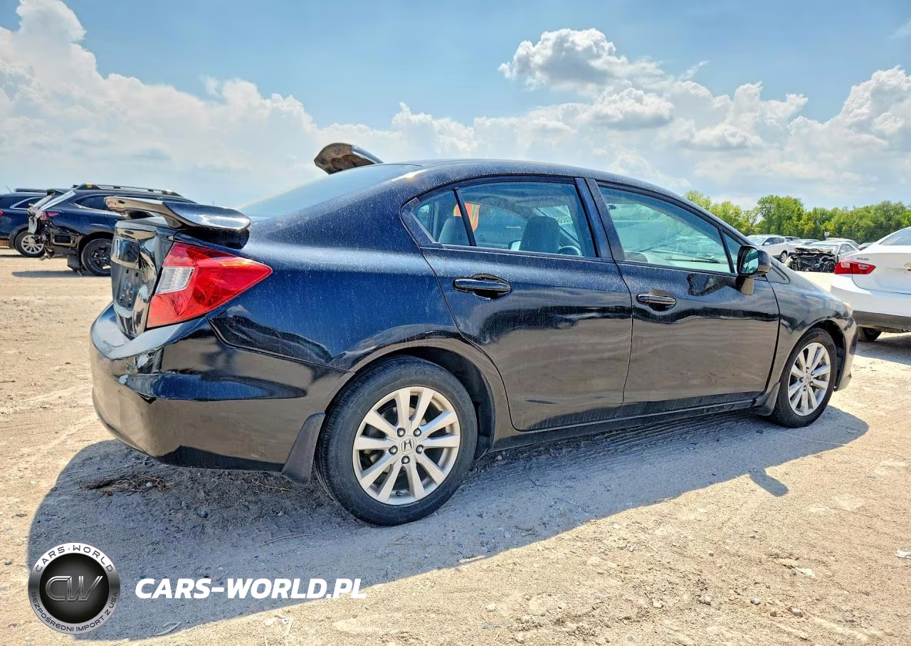 2012 Honda Civic Exl VIN:2HGFB2F96CH543120 - 3