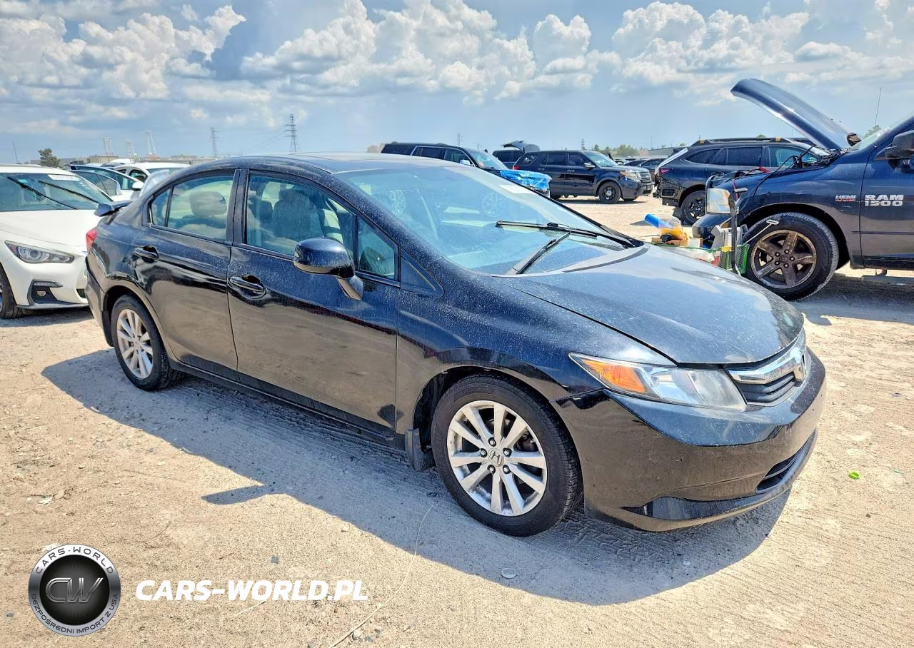 2012 Honda Civic Exl VIN:2HGFB2F96CH543120 - 4