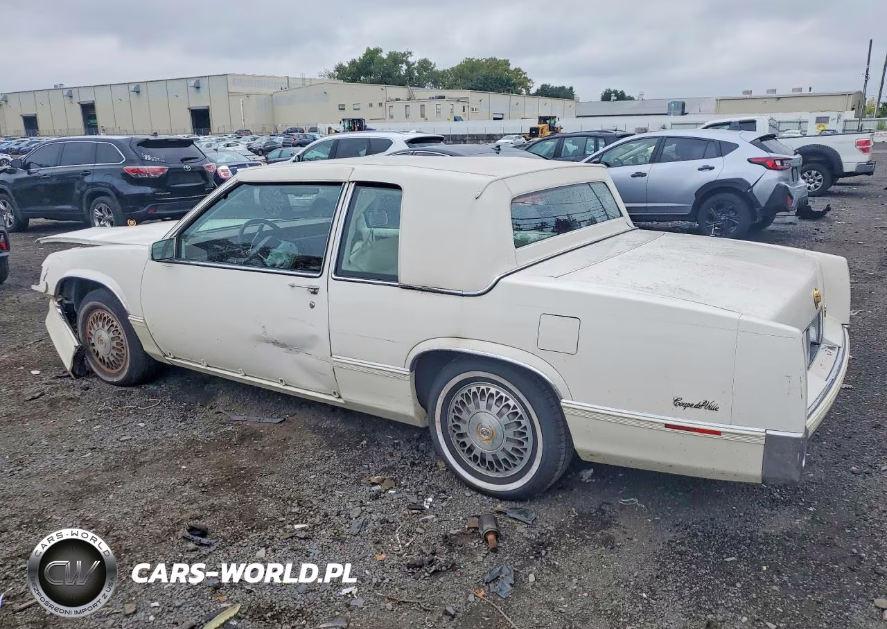 1990 Cadillac Deville VIN:1G6CD1337L4296132 - 2