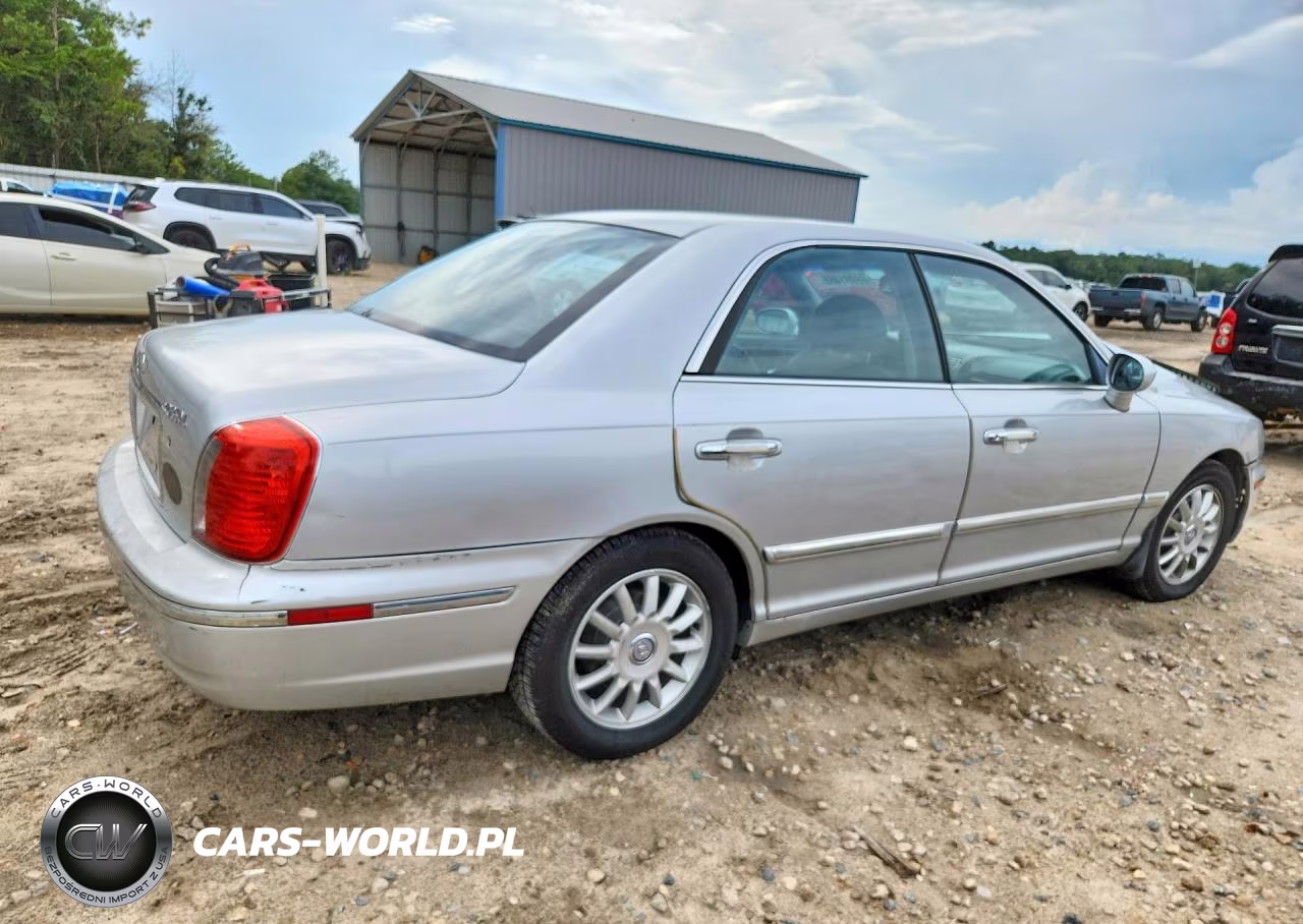 2004 Hyundai Xg 350 VIN:KMHFU45E14A368628 - 3