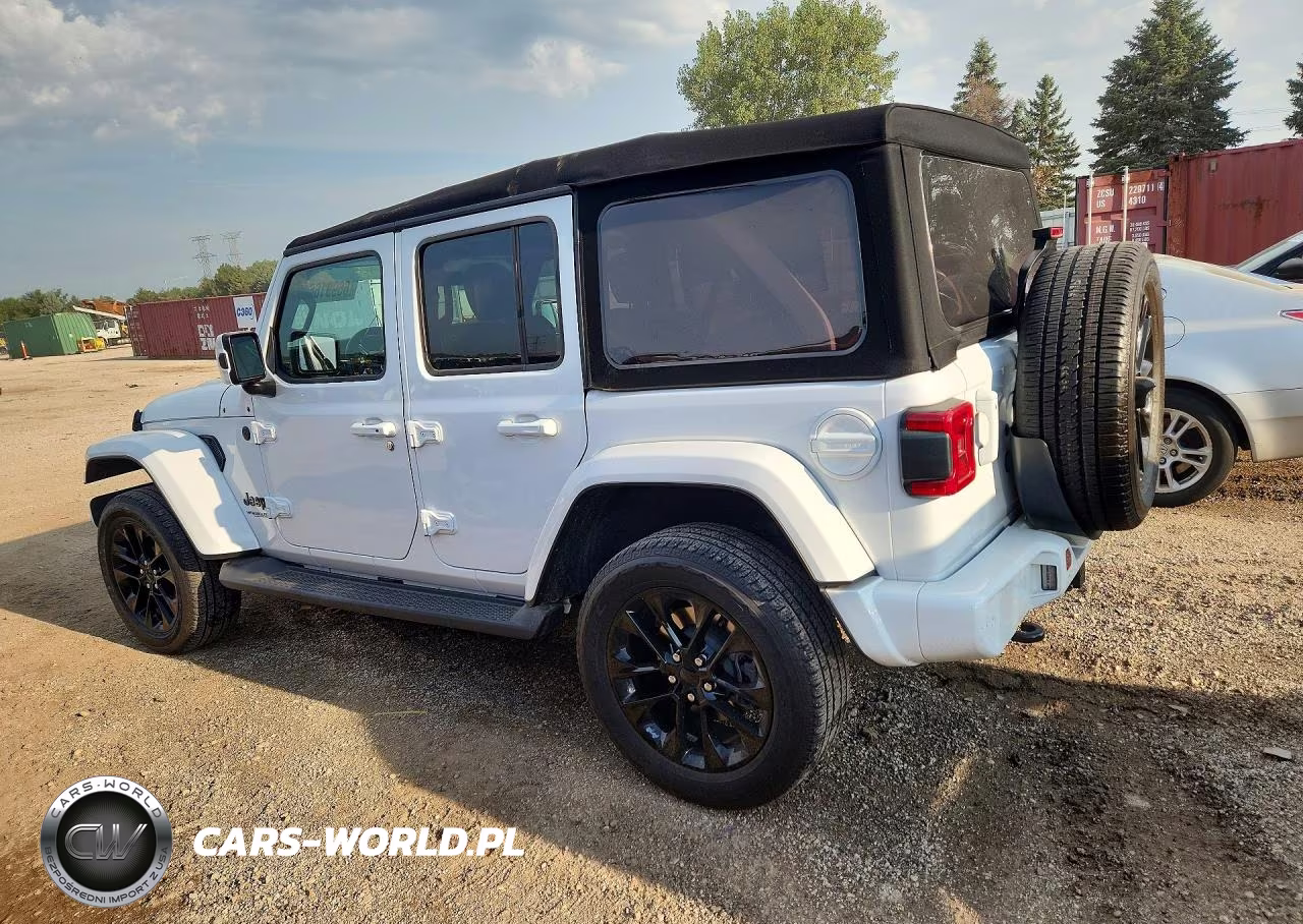 2021 Jeep Wrangler Unlimited Sahara VIN:1C4HJXEN4MW851363 - 2