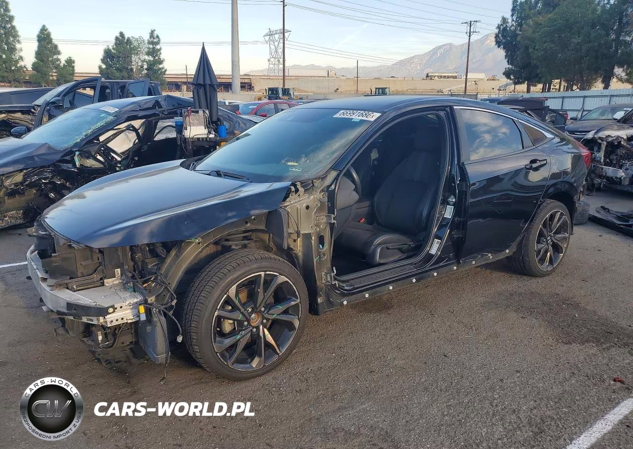 2020 Honda Civic Sport VIN:19XFC2F83LE206399 - 1