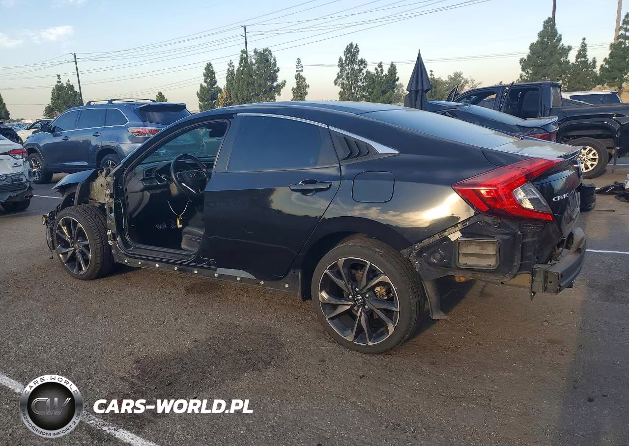 2020 Honda Civic Sport VIN:19XFC2F83LE206399 - 2