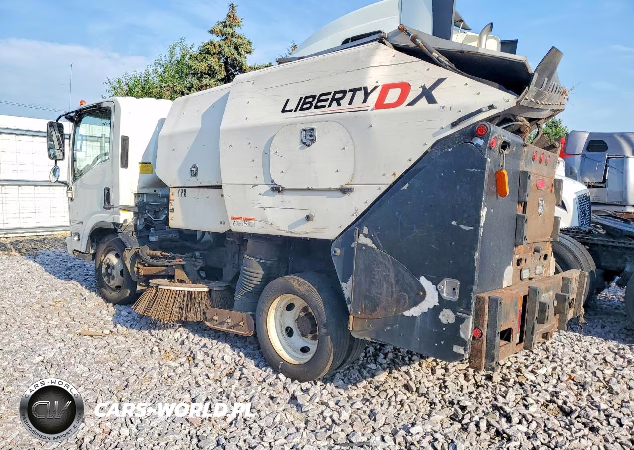 2021 Isuzu Npr Hd Sweeper Truck VIN:54DC4W1D9MS207255 - 2