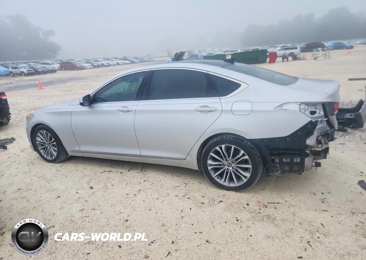 2017 Genesis G80 3.8 VIN:KMHGN4JE5HU167908 - 2