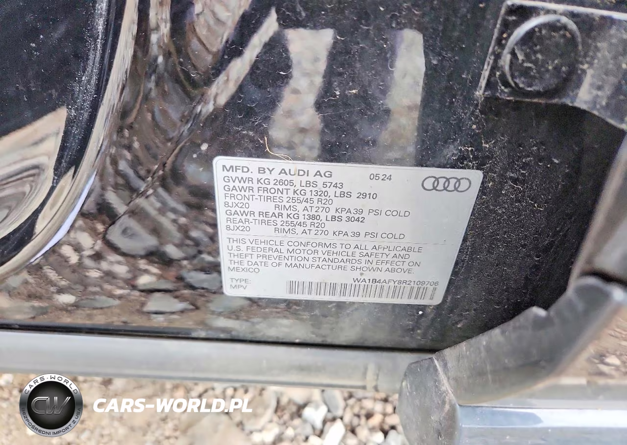 2024 Audi Sq5 Premium Plus VIN:WA1B4AFY8R2109706 - 13
