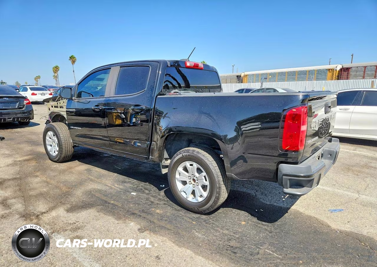 2021 Chevrolet Colorado Lt VIN:1GCGSCEA3M1205324 - 2