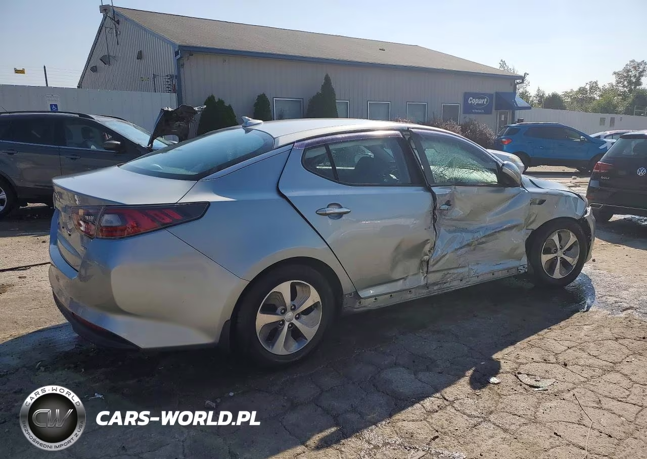 2014 Kia Optima Hybrid VIN:KNAGM4AD6E5070055 - 3