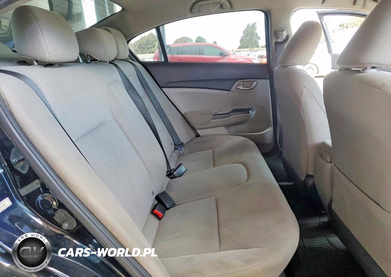 2013 Honda Civic Lx VIN:19XFB2F57DE225662 - 10