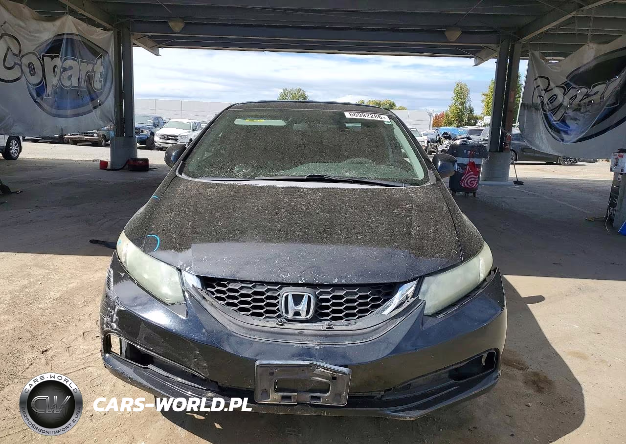 2013 Honda Civic Lx VIN:19XFB2F57DE225662 - 5