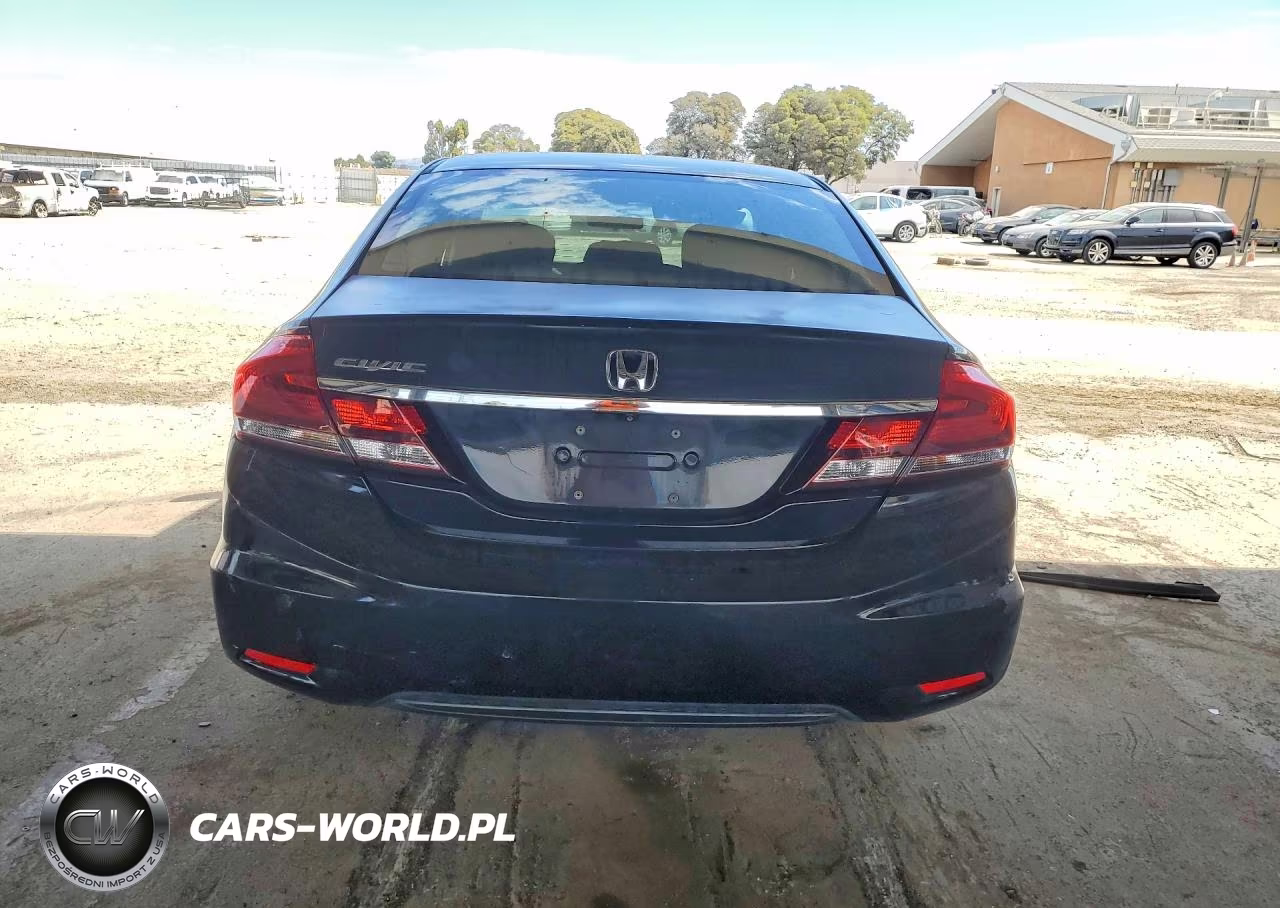 2013 Honda Civic Lx VIN:19XFB2F57DE225662 - 6
