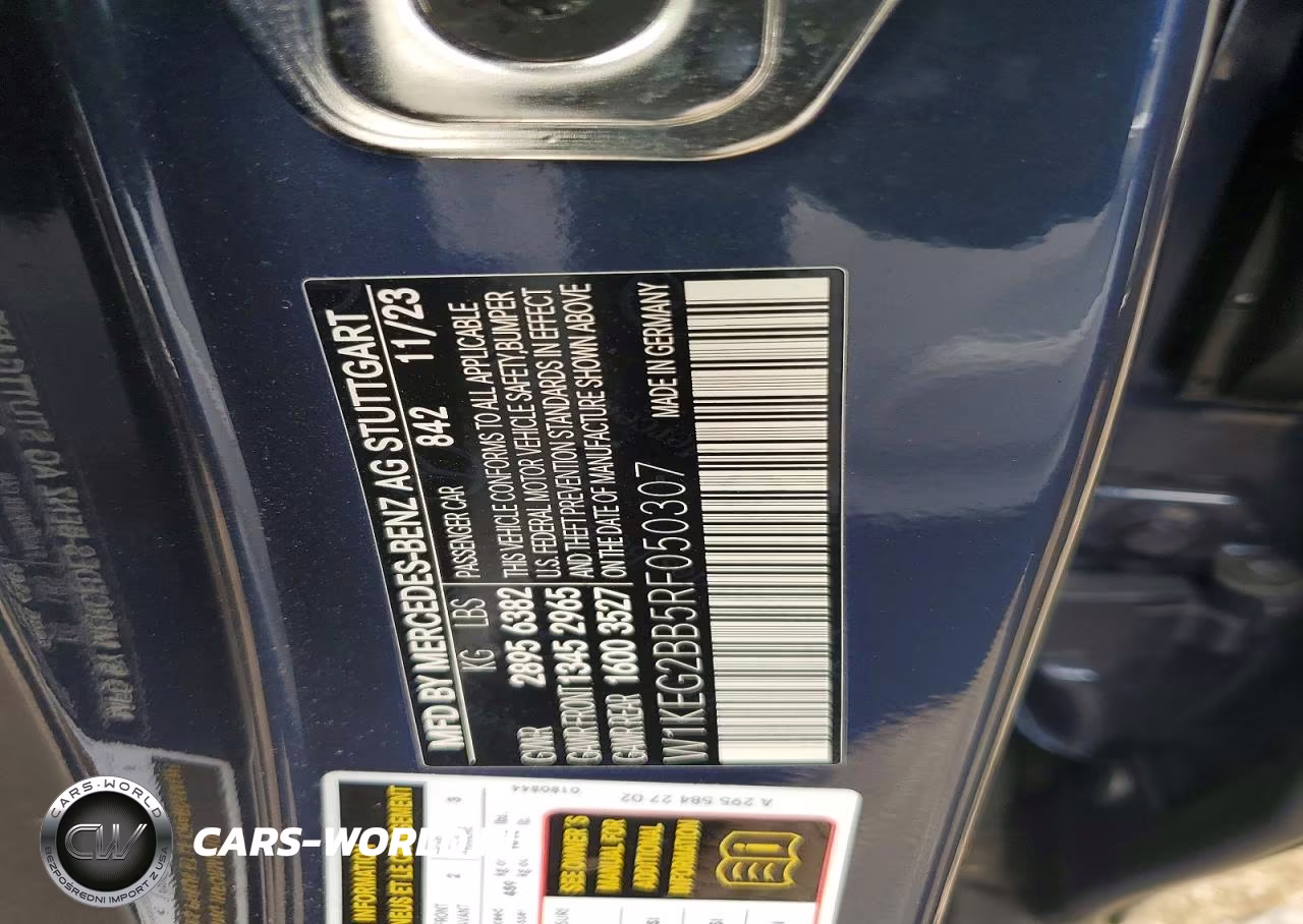 2024 Mercedes-Benz Eqe Sedan 350+ VIN:W1KEG2BB5RF050307 - 12