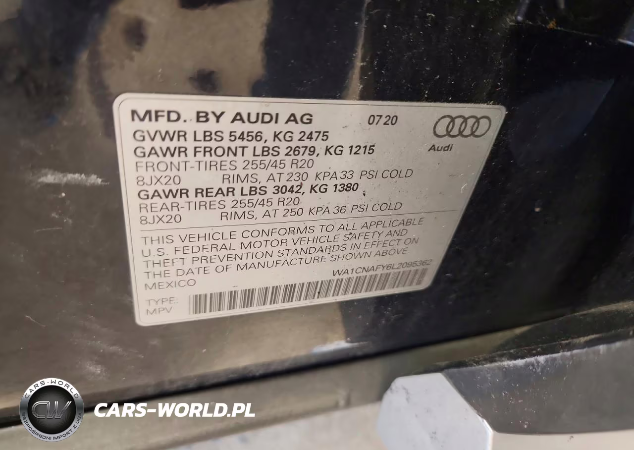 2020 Audi Q5 Prestige VIN:WA1CNAFY6L2095362 - 13