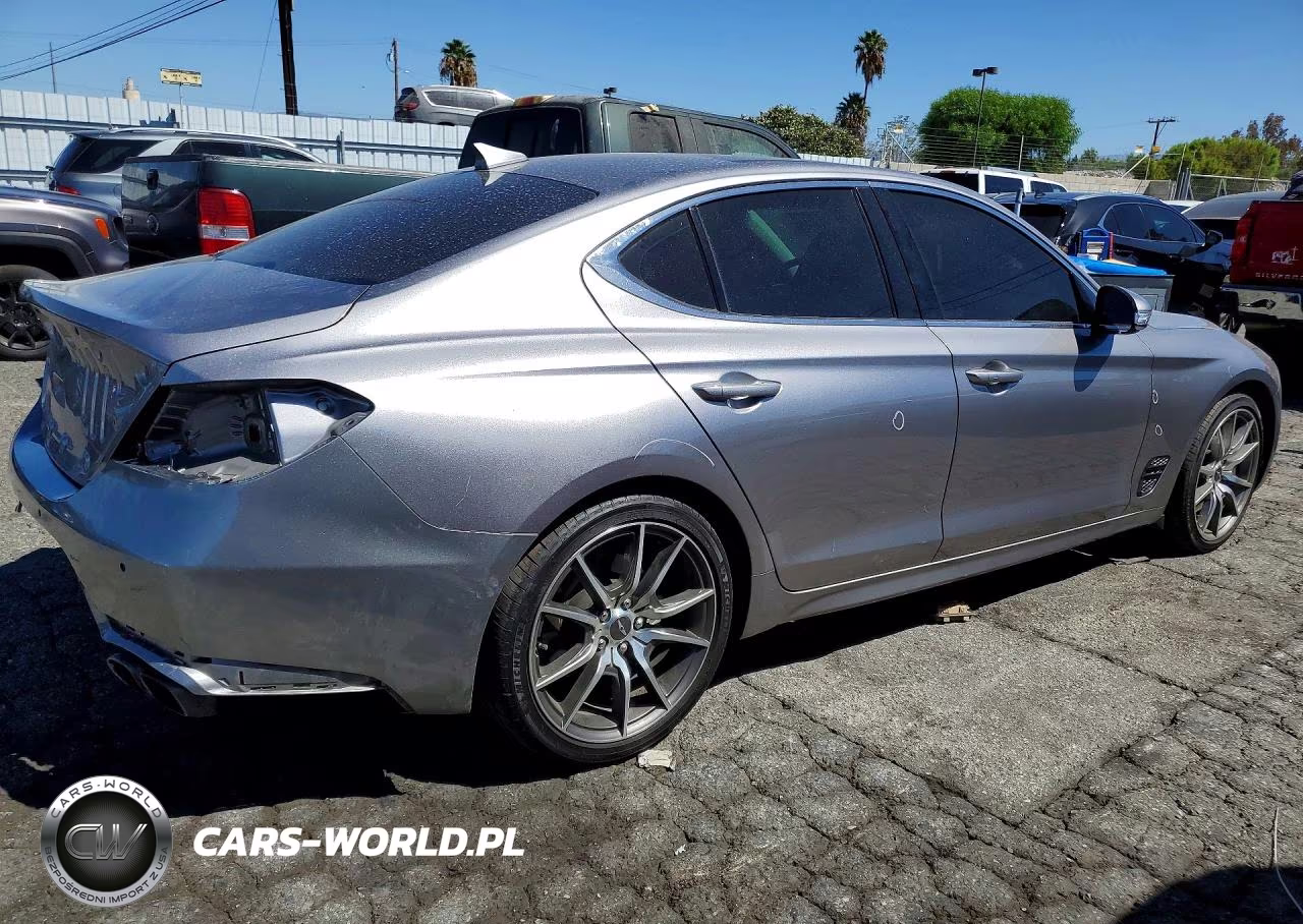 2022 Genesis G70 2.0T VIN:KMTG34TA7NU087642 - 3