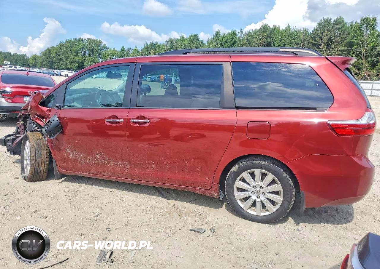 2017 Toyota Sienna Xle 7-Passenger VIN:5TDDZ3DC8HS183105 - 2